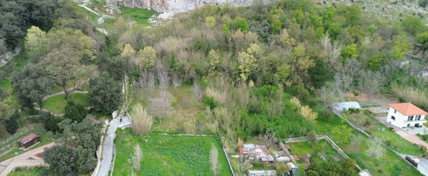 Area di intervento per la mitigazione del rischio idrogeologico presso Villa Calvanese a Castel San Giorgio